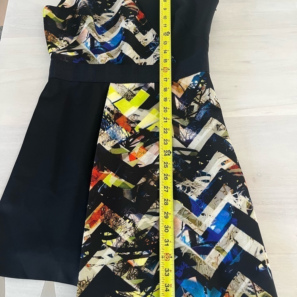 MILLY Sleeveless High Low Dress with side zipper. Size 12. - Picture 10 of 13